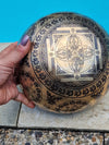 Bol Chantant Tibétain - Cho-pa Gravé avec symbole sacrée 20 cm