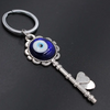 Porte clé protection mauvais œil amulette clé