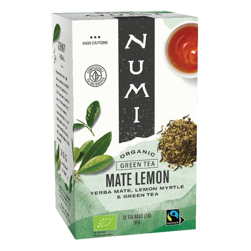 Numi The vert bio Mate Lemon -- 18x2.3g