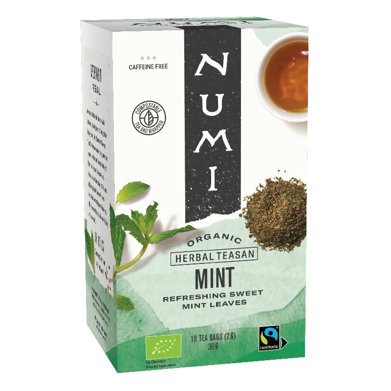 Numi The bio aux herbes Moroccan Mint -- 18x2.2g